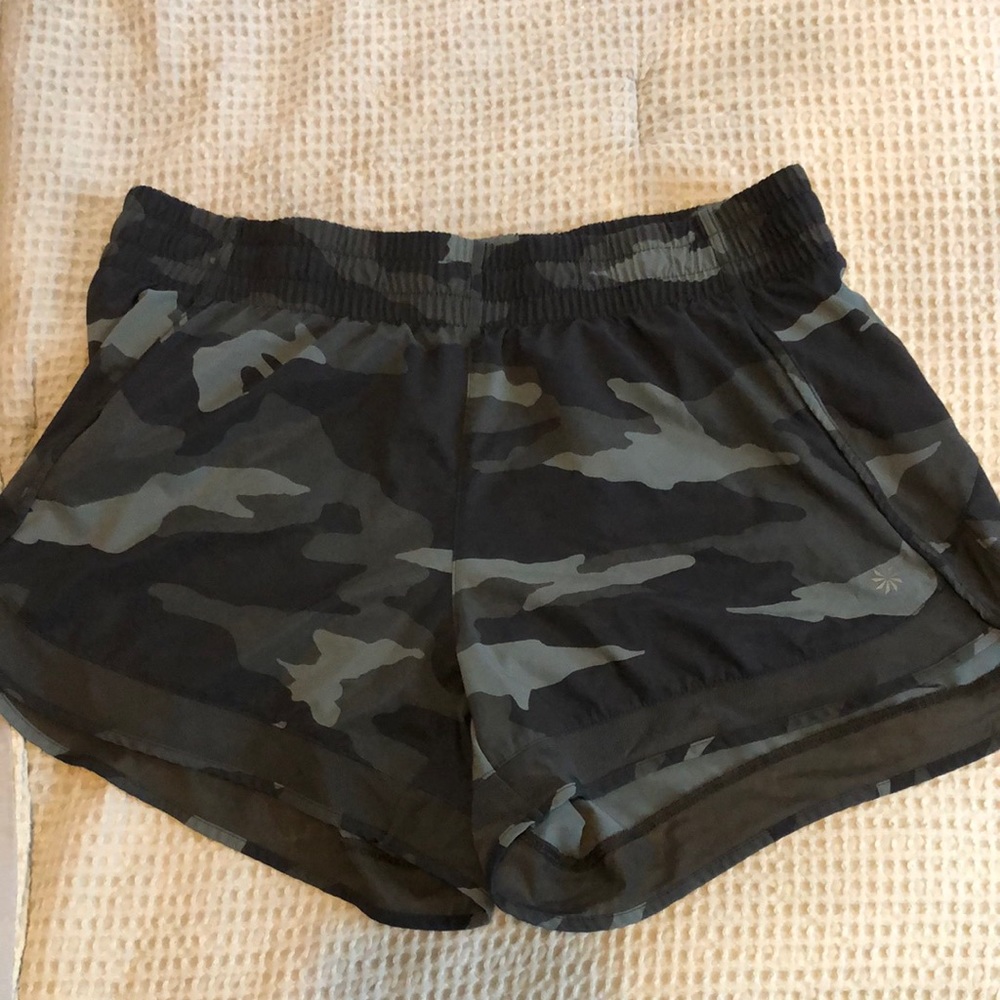 Printed Mesh Racer Run Short 4"